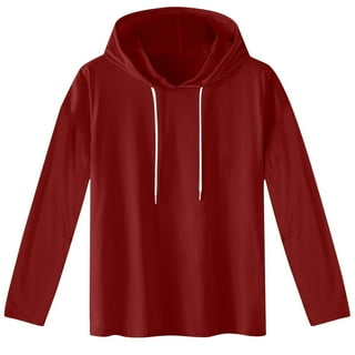 Men's Long Sleeve Hooded T-shirts