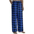 thumbnail image 1 of yillto Men's Lounge Pajama Pants Big and Tall Drawstring Elastic Waist Straight Pants Baggy Comfy Pajama Pants, 1 of 4