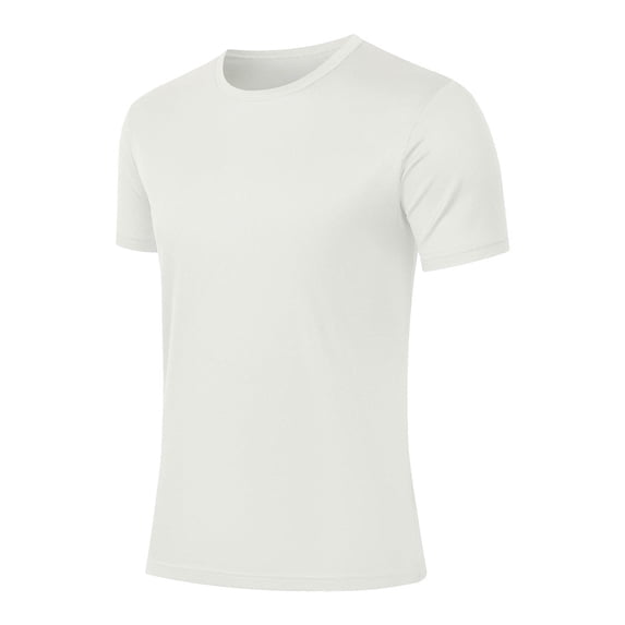 yillto Mens Athletic Shirts Lightweight Breathable Short Sleeve Workout Gym Tee Summer Crew Neck Running Shirt