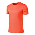 thumbnail image 1 of yillto Mens Athletic Shirts Lightweight Breathable Short Sleeve Workout Gym Tee Summer Crew Neck Running Shirt, 1 of 5