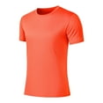 thumbnail image 1 of yillto Mens Athletic Shirts Lightweight Breathable Short Sleeve Workout Gym Tee Summer Crew Neck Running Shirt, 1 of 5