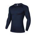 thumbnail image 1 of yillto Mens Mock Neck Tops Fleece Lined Pullover Long Sleeve Turtleneck Underwear Shirts Slim Stretchy Undershirts, 1 of 3