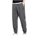 thumbnail image 1 of yillto Mens Sweatpant Elastic Waist Drawstring Loose Jogger Pants Causal Workout Running Sweat Pant, 1 of 7