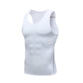 thumbnail image 1 of yillto Mens Tank Tops Sleeveless Crewneck A-Shirts Basic Solid Color Basic Undershirts Vest Top, 1 of 2