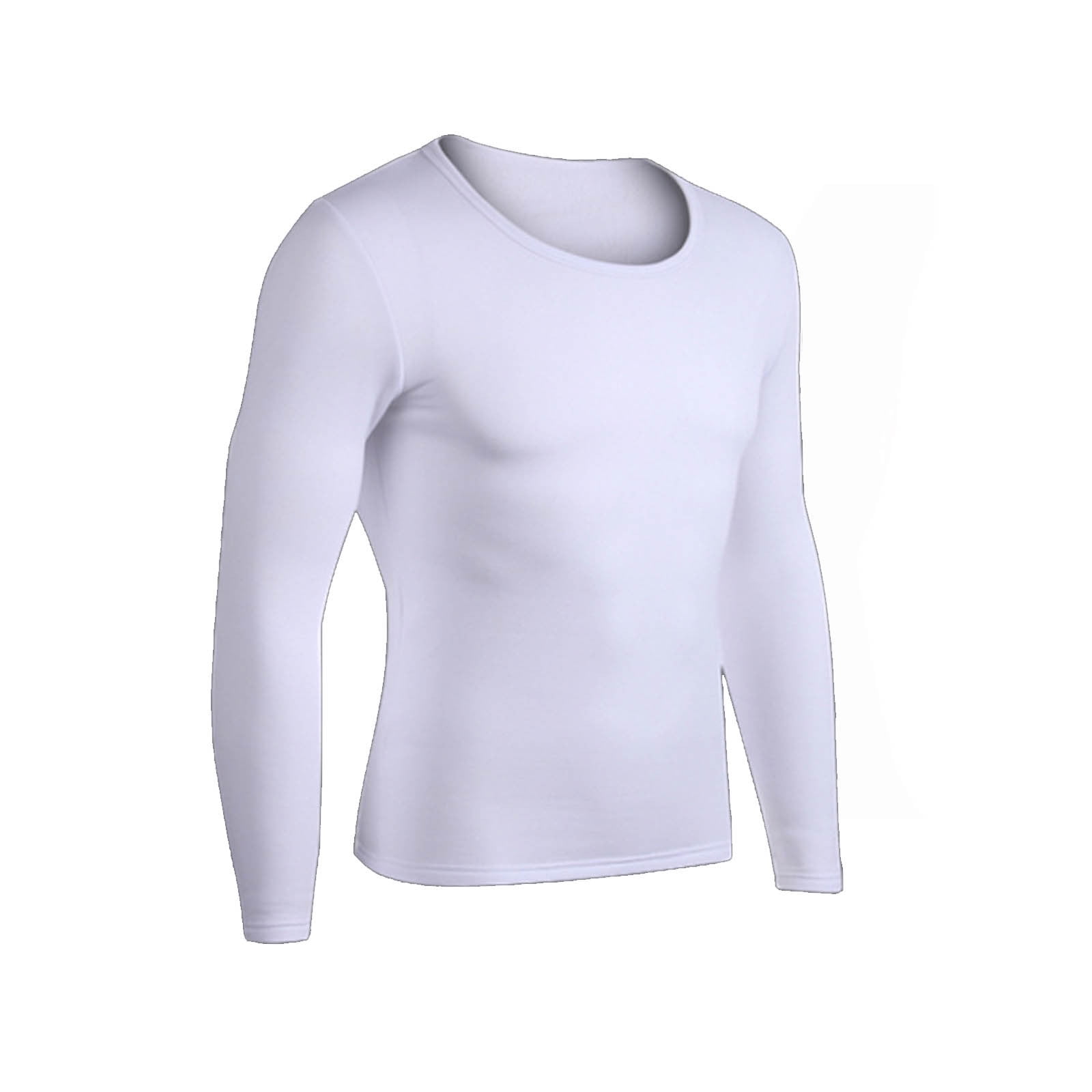 Men Long Sleeve Compression Sports Blouse Thermal Base Layer