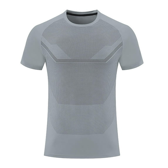yillto Mens Workout Shirts Stretchy Short Sleeve Tees Lightweight Breathable Running Athletic Tshirts