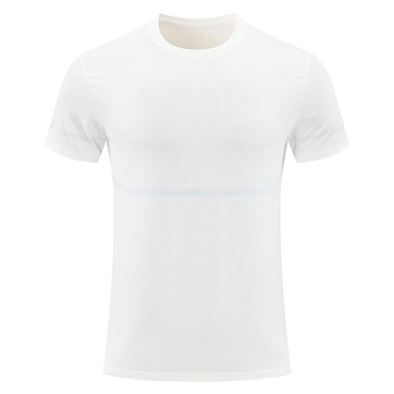 yillto Mens Workout Shirts Stretchy Short Sleeve Tees Lightweight Breathable Running Athletic Tshirts