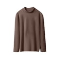 thumbnail image 1 of yillto Mock Neck Top for Womens Plus Size Turtleneck Long Sleeve Shirts Basic Layer Warm Undershirts, 1 of 5