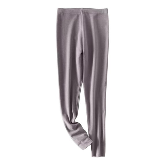 yillto Pants Leggings for Womens Fleece Lined Warm Fall Winter Tight Pant High Waist Stretchy Slim