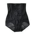 thumbnail image 1 of yillto Plus Size Lace Underwear for Women High Waist Shapewear Panties Ladies Stretch Full Coverage Briefs, 1 of 3
