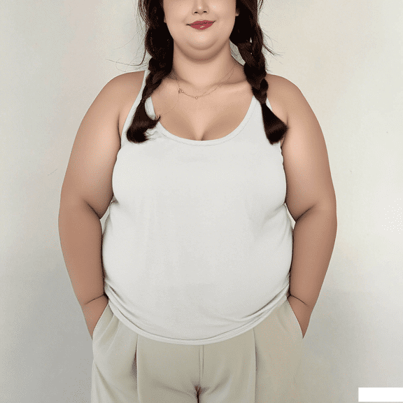 yillto Plus Size Womens Camisole Tops Spaghetti Strap Loose Comfy Tank Summer Solid Color Shirts M-5XL