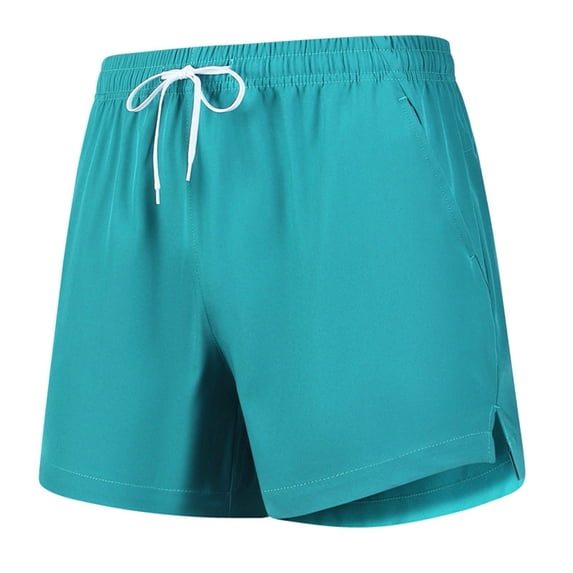 yillto Quick Dry Shorts for Womens Elastic Waist Drawstring Lightweight Athletic Running Sports Shorts