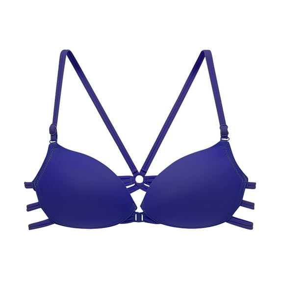 yillto Racerback Bra for Women Wireless Front Button Bra Ultra Thin Breathable Comfort Everyday Bras