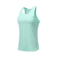 thumbnail image 1 of yillto Racerback Tank for Womens Running Athletic Shirts Sleeveless Lightweight Workout Gym Tshirts Tees, 1 of 4