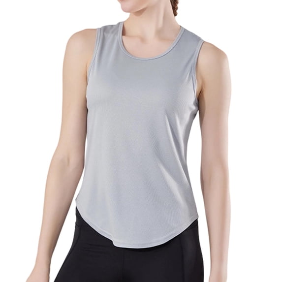 yillto Racerback Tank for Womens Running Athletic Shirts Sleeveless Lightweight Workout Gym Tshirts Tees