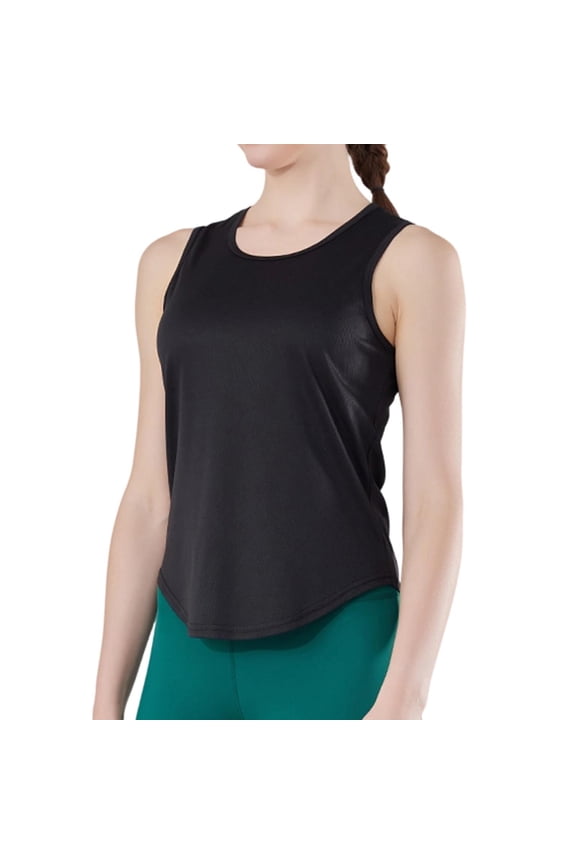 Racerback Tank for Womens Running Athletic Shirts Sleeveless Lightweight Workout Gym Tshirts Tees