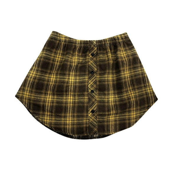 yillto Shirt Extender for Women Plus Size Cotton Layering Leggings Tops Undershirt Skirt Half Length Skirt