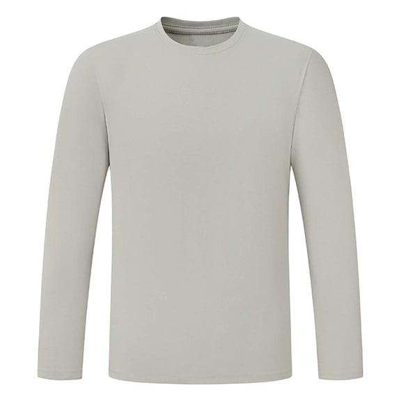 yillto Shirts for Mens Quick Dry Athletic Running Long Sleeve Workout Activewear Lightweight Tee Shirt
