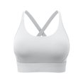 thumbnail image 1 of yillto Strappy Sports Bra for Women Support Yoga Workout Bras Seamless Comfortable Tank Top S-XXL, 1 of 5