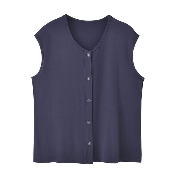 yillto Tank Tops for Women Vest Shirts Button down Sleeveless Blouse Summer Casual Lightweight Top