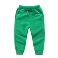 thumbnail image 1 of yillto Toddlers Boys Girls Sweatpants Elastic High Waist Workout Pants Kids Sports Pants with Pockets, 1 of 4