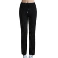 thumbnail image 1 of yillto Women Athletic Pant Straight Leg Casual Elastic Waist Sweatpant for Running Workout Jogger Pants, 1 of 7