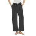 thumbnail image 1 of yillto Women Flannel Pajamas Pant Loungewear for Womens Soft Warm Pjs Bottoms Sleepwear with Pockets, 1 of 7