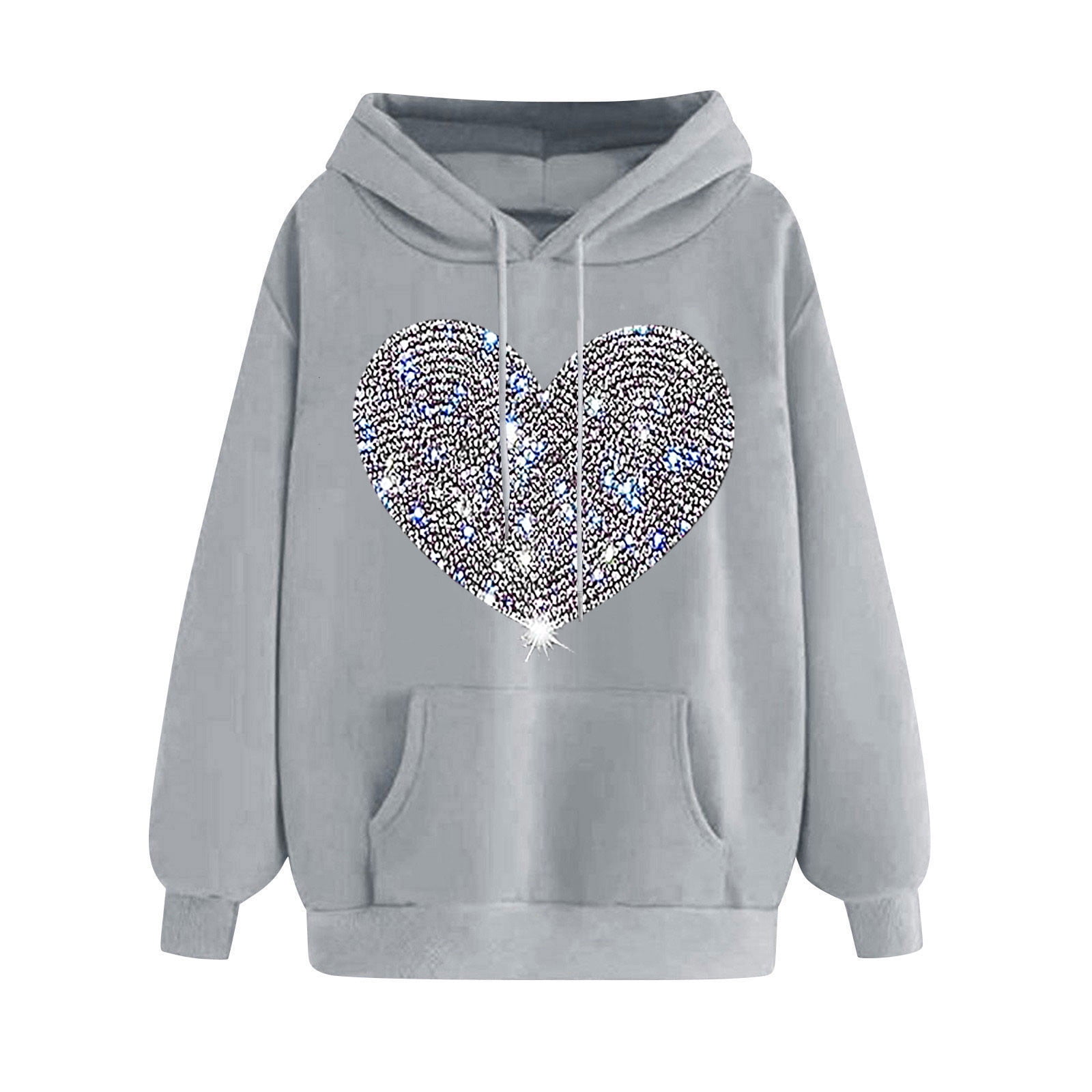 Sequin Gift Box Long Sleeve Sweatshirt