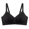 thumbnail image 1 of yillto Women Seamless Bra Plus Size No Underwire Soft Padded Comfy Everyday Ladies Full Coverge Bralettes, 1 of 2