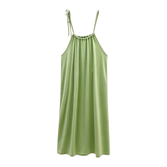 yillto Women Sleeveless Nightgown Loose Sleepwear Tank Nightshirts Summer Soft Comfy Pajamas Nightdress