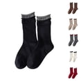 thumbnail image 1 of yillto Women Socks Cute Crew Socks Soft Ankle Sock for Womens Breathable Comfortable Midi Socks 6 Pack, 1 of 7