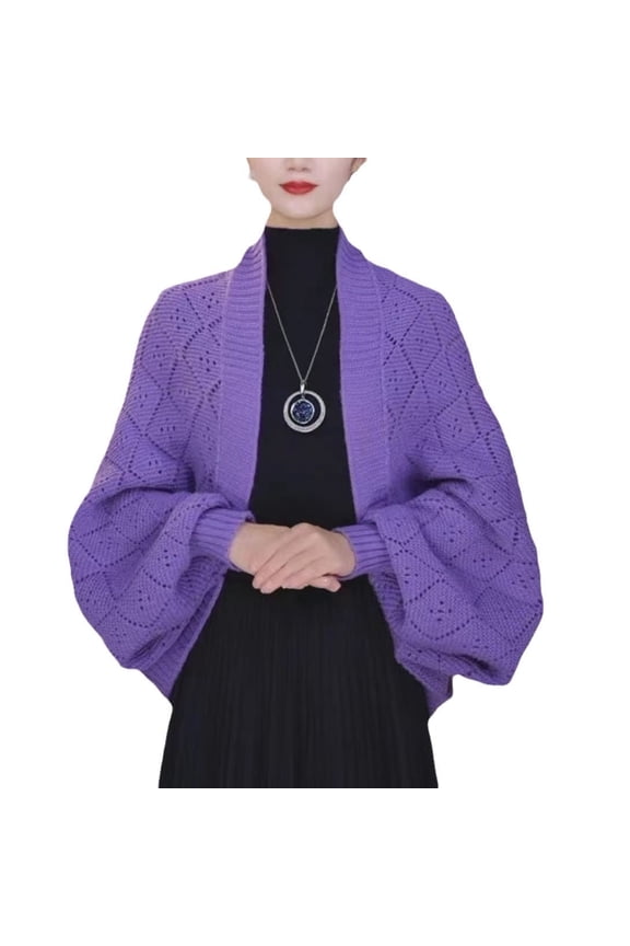 Women Sweaters Cardigan Long Sleeve Loose Cover up Open Front Casual Knit Cardigans Jackets