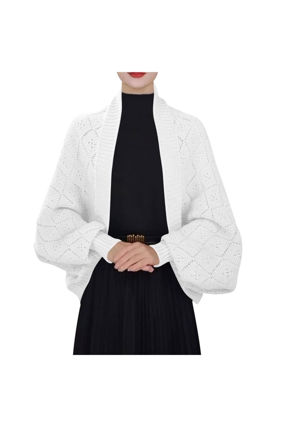 Women Sweaters Cardigan Long Sleeve Loose Cover up Open Front Casual Knit Cardigans Jackets