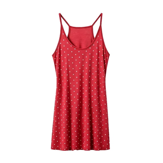 yillto Women Tank Soft Comfy Summer Shirts Round Neck Sleeveless Tees Polka Dots Cute Loungewear Tops 1X-5X