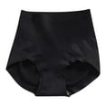 thumbnail image 1 of yillto Women's High Waist Brief Everyday Cotton Underwear Panties Stretch Full Coverage Soft Underpants, 1 of 2