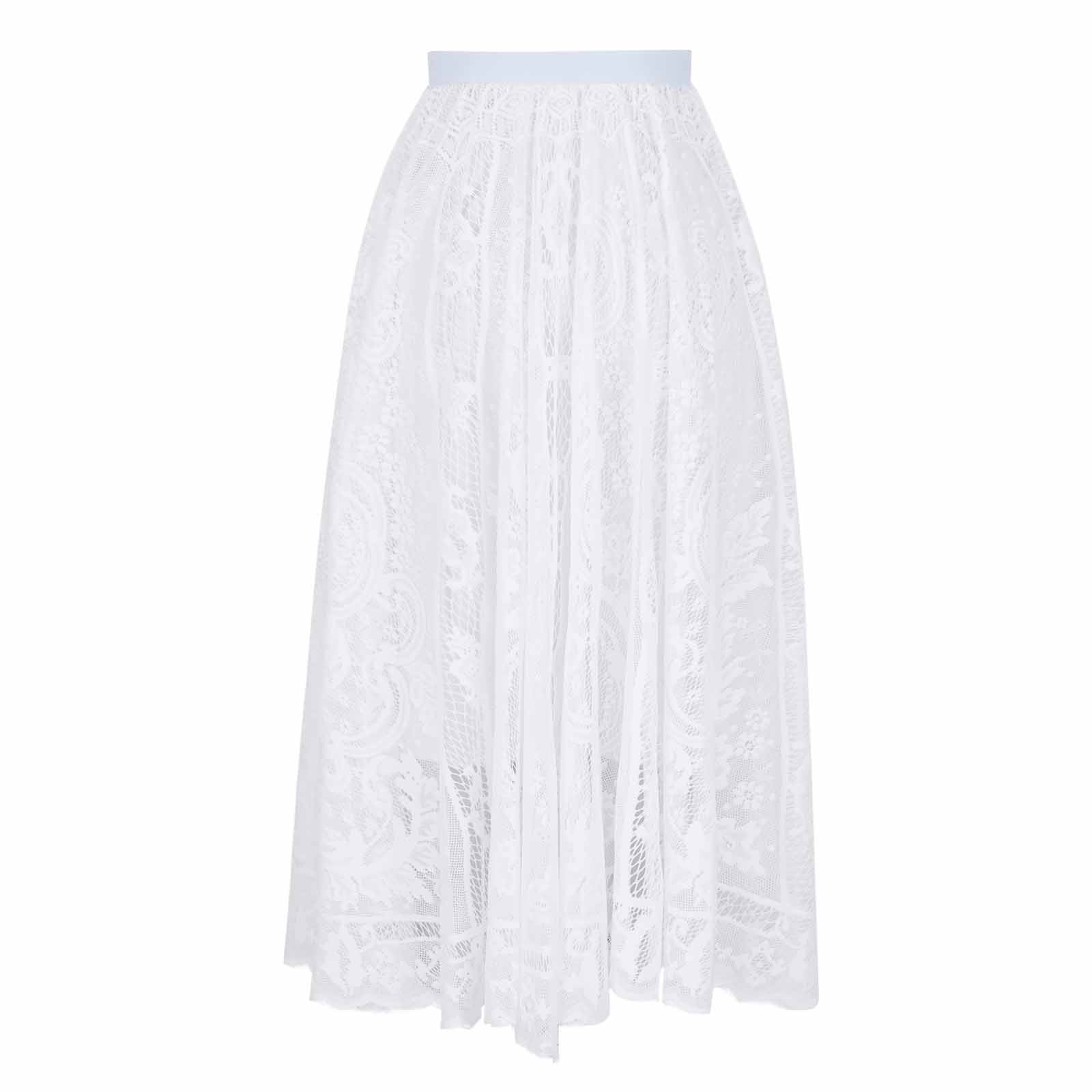 Lark Long Sleeve Notched Collar Top & High Waist A-Line Skirt Set