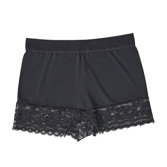 yillto Women's Plus Size Under Shorts for Dresses Seamless Lace Underwear Panties Shorts for Women