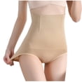 thumbnail image 1 of yillto Women's Plus Size Underwear Shapewear High Waist Full Coverage Briefs Ladies Slim Panties, 1 of 7