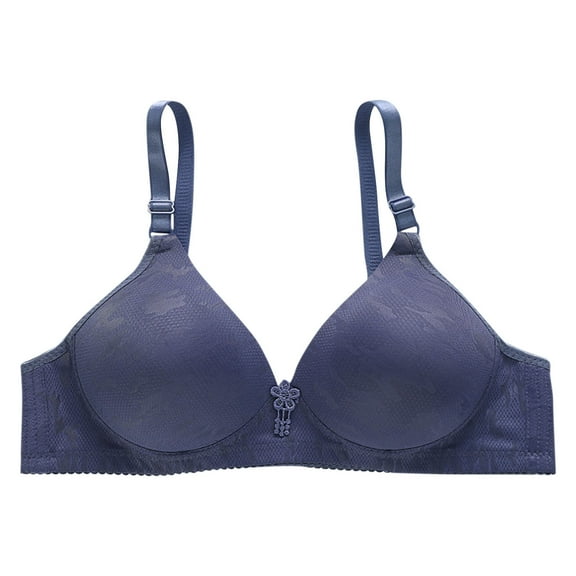yillto Women's Push up Bra No Underwire Comfort Wireless Support Bras Lightweight Padded Bralettes