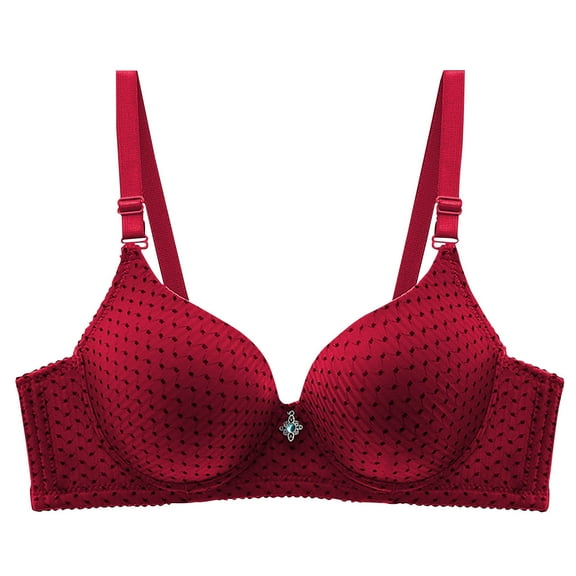yillto Women's Push up Bras Back Support Comfort Full Coverage No Underwire Everyday Bralettes