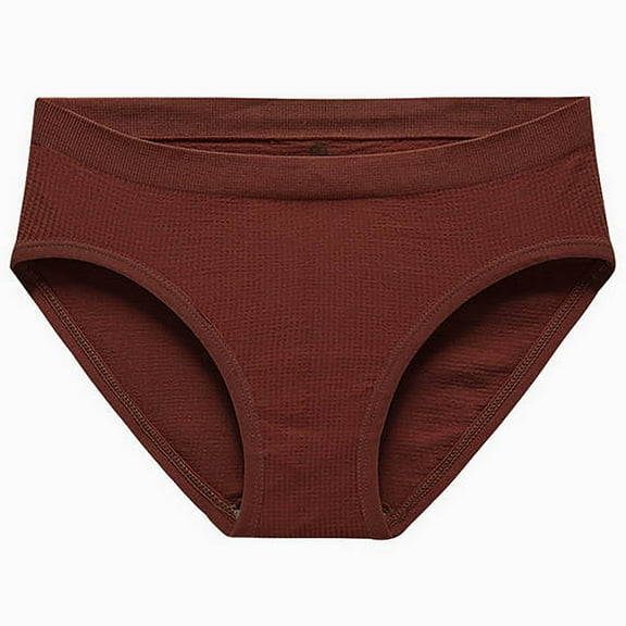 yillto Women's Seamless Briefs Stretch Waist Full Coverage Underwear Panties for Ladies Comfy Underpants