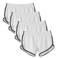 thumbnail image 1 of yillto Women's Summer Shorts Gym Shorts Yoga Shorts Running Active Shorts Dance Elastic Shorts 4 Pack, 1 of 6