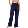 thumbnail image 1 of yillto Women's Yoga Pants 2024 Stretch High Waist Sports Pants Casual Comfy Jogger Pants, 1 of 6
