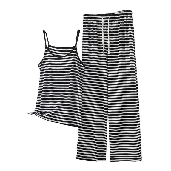 yillto Womens 2 Piece Sets Wide Leg Pants Matching Lounge Set for Plus Size Women Summer Loose Outfits