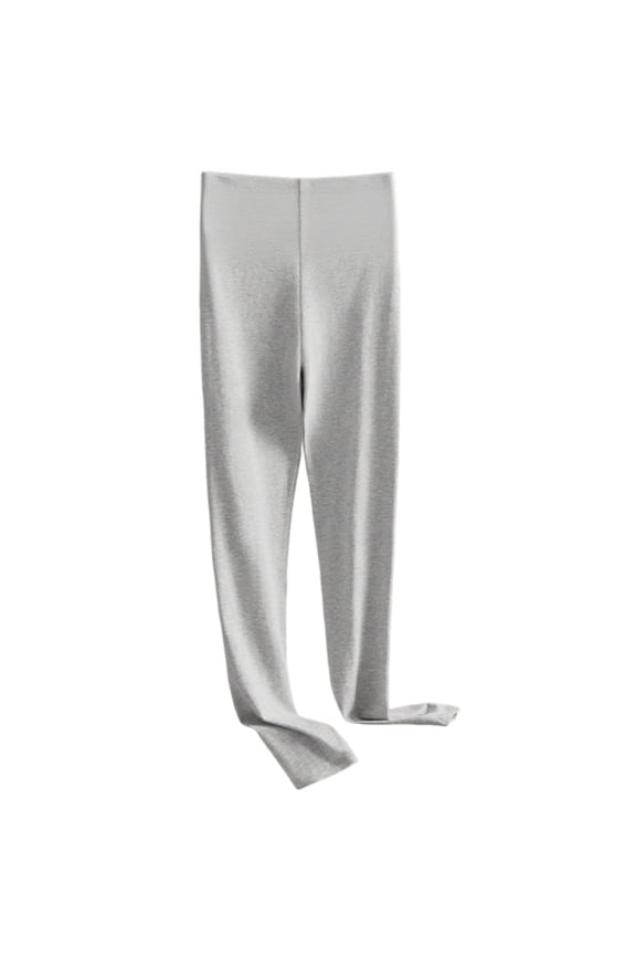 Womens Cotton Thermal Leggings Soft Warm Fleece Lightweight Bottoms Pants Underwear Pajamas M-4XL