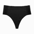 thumbnail image 1 of yillto Womens Cotton Thong Briefs Seamless Stretch Full Coverage Thongs Panties Ladies Underpants, 1 of 4