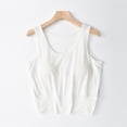 thumbnail image 1 of yillto Womens Crop Tank Tops with Bra Loose Round Neck Sleeveless Comfy Shirts Summer Casual Tee, 1 of 6