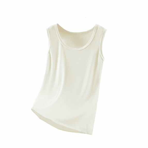 yillto Womens Fleece Tank Thermal Sleeveless Tops Fall Winter Warm Thermals Undershirts Camisole Base Layer