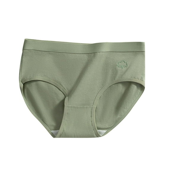 yillto Womens Full Coverage Briefs Cotton High Waist Breathable Comfy Underwear Ladies Stretch Panties