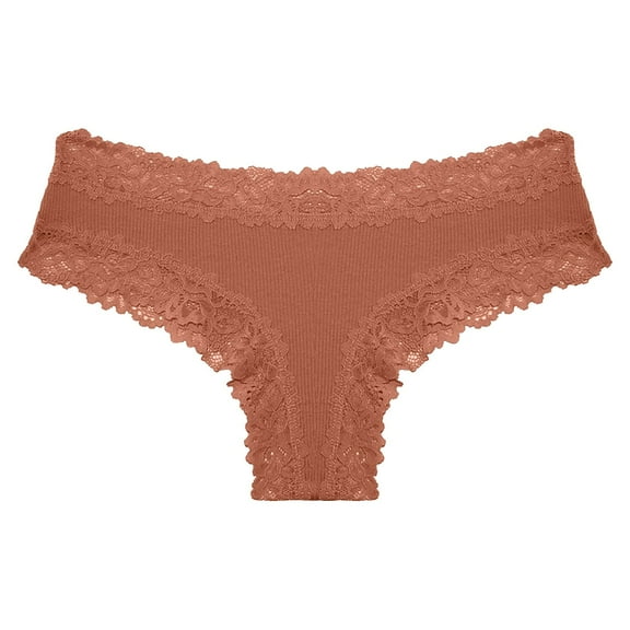 yillto Womens Lace Thongs Briefs No Show Seamless Bikini Panties Ladies Lightweight Hipster Thong